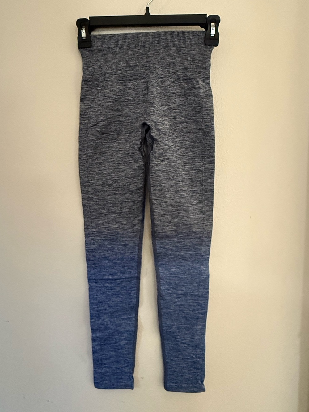 lululemon athletica Grey to Blue Ombre Seamless Leggings